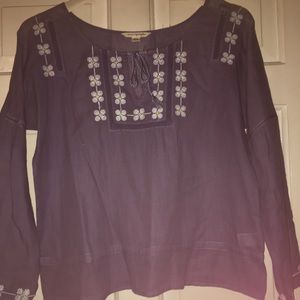 American Eagle Purple Top